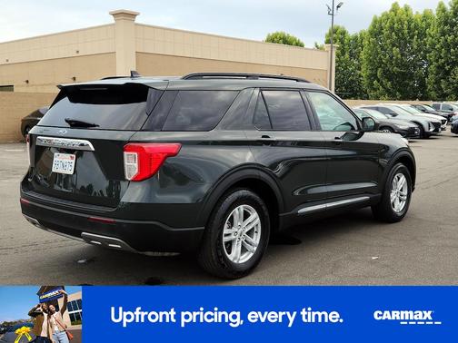 Green 2022 Ford Explorer XLT