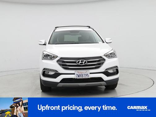 White 2017 Hyundai Santa Fe Sport