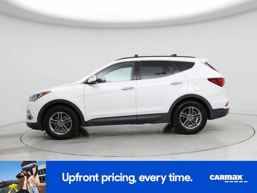 White 2017 Hyundai Santa Fe Sport