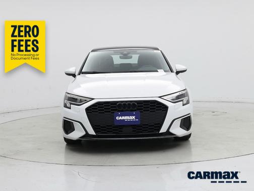 White 2023 Audi A3 Premium