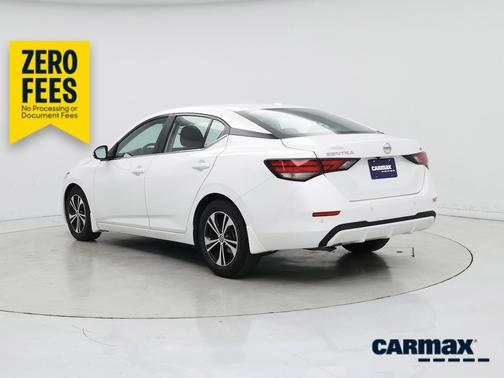 White 2020 Nissan Sentra SV