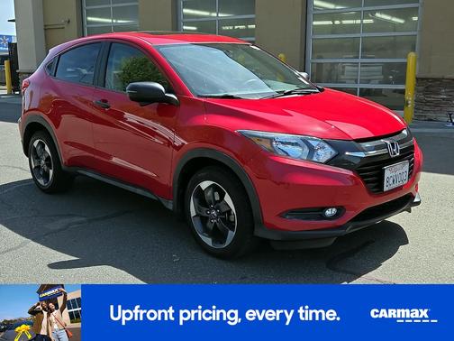 Red 2018 Honda HR-V EX