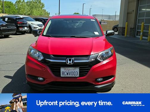 Red 2018 Honda HR-V EX
