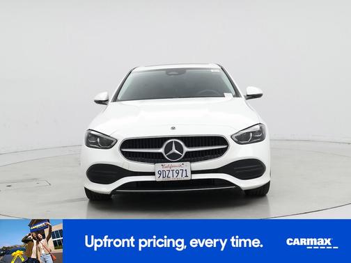 White 2022 Mercedes-Benz C-Class