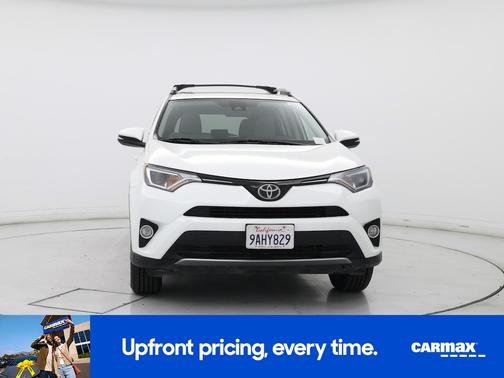 White 2017 Toyota RAV4 XLE