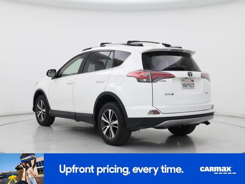 White 2017 Toyota RAV4 XLE