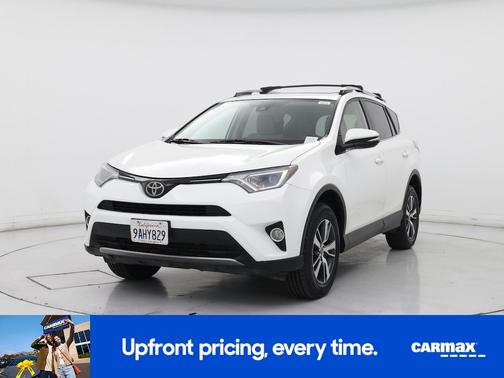 White 2017 Toyota RAV4 XLE