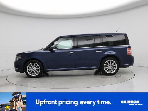 Blue 2017 Ford Flex Limited