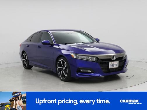 Blue 2018 Honda Accord Sport