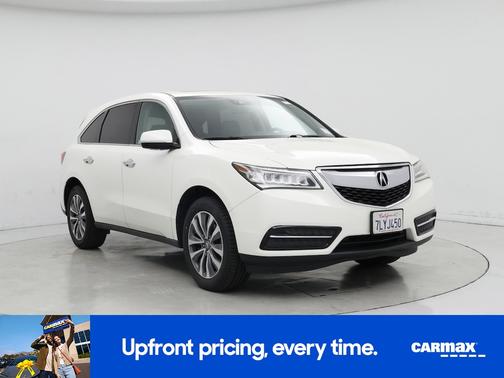 White 2016 Acura MDX