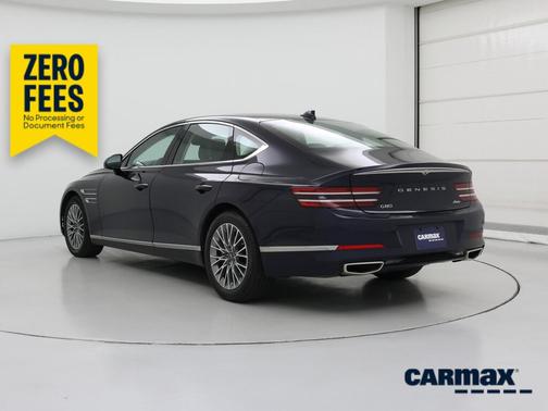 Blue 2023 Genesis G80