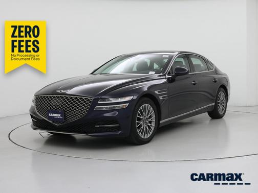 Blue 2023 Genesis G80