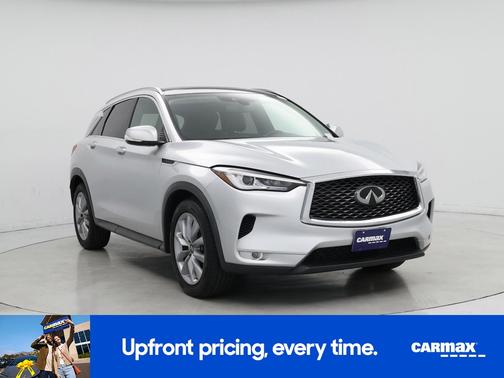 Silver 2021 INFINITI QX50 Luxe