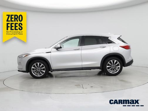 Silver 2021 INFINITI QX50 Luxe
