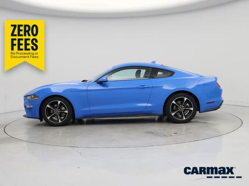Blue 2023 Ford Mustang Ecoboost