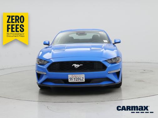 Blue 2023 Ford Mustang Ecoboost