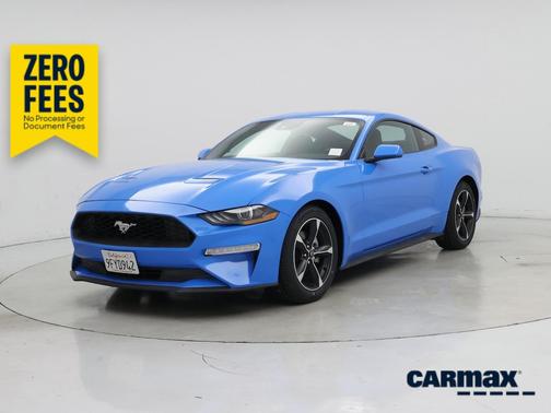 Blue 2023 Ford Mustang Ecoboost