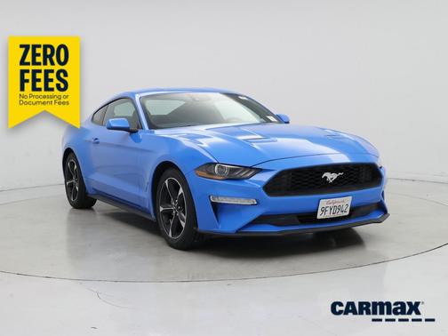 Blue 2023 Ford Mustang Ecoboost
