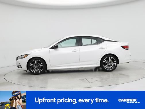 White 2022 Nissan Sentra SR