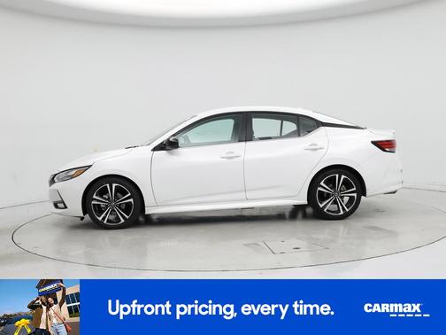 White 2022 Nissan Sentra SR