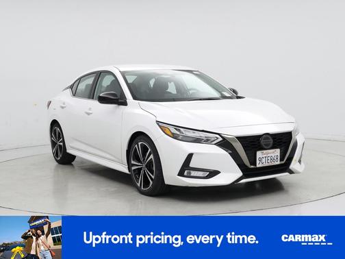White 2022 Nissan Sentra SR