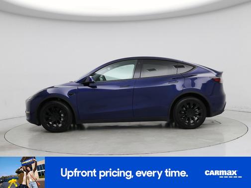 Blue 2022 Tesla Model Y Long Range