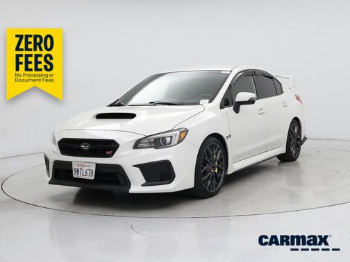 White 2019 Subaru WRX STI