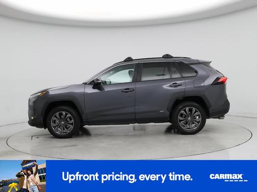 Gray 2023 Toyota RAV4 Hybrid XLE Premium