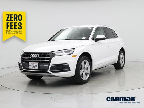 White 2018 Audi Q5 Premium Plus