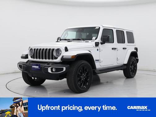 White 2025 Jeep Wrangler 4xe Sahara