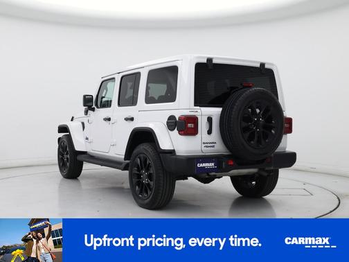 White 2025 Jeep Wrangler 4xe Sahara
