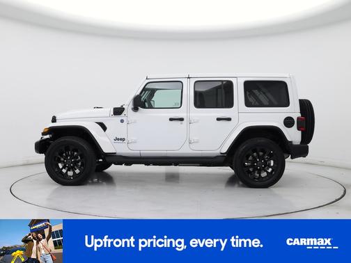 White 2025 Jeep Wrangler 4xe Sahara