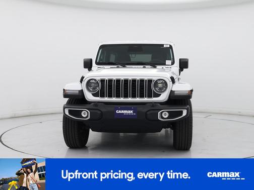 White 2025 Jeep Wrangler 4xe Sahara