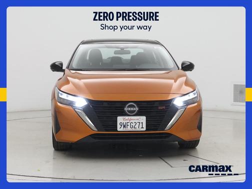 Orange 2025 Nissan Sentra SR
