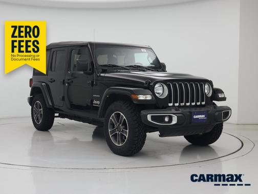 Black 2023 Jeep Wrangler Unlimited Sahara