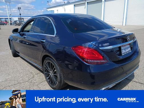 Blue 2021 Mercedes-Benz C-Class