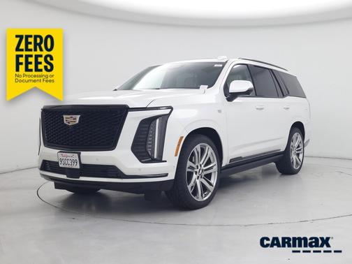 White 2025 Cadillac Escalade Sport Platinum