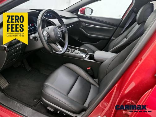 Red 2024 Mazda Mazda3 2.5 S Preferred Package