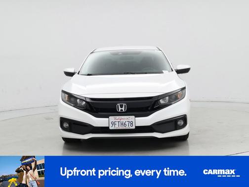 White 2019 Honda Civic Sport
