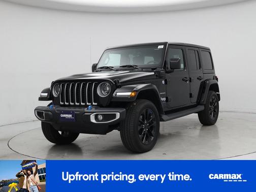 Black 2023 Jeep Wrangler 4xe Unlimited Sahara