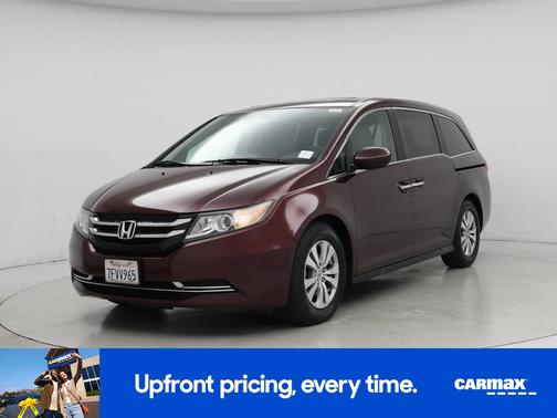Burgundy 2014 Honda Odyssey EX-L