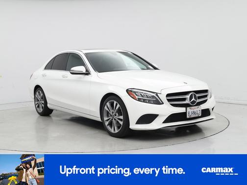 White 2019 Mercedes-Benz C-Class