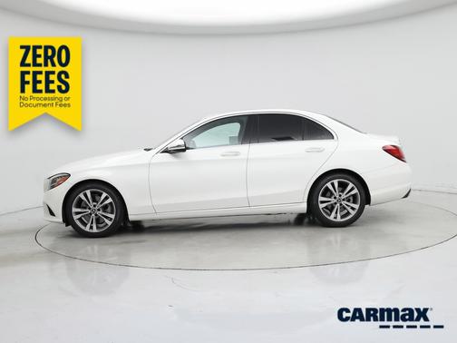 White 2019 Mercedes-Benz C-Class