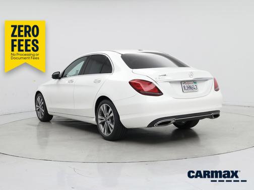 White 2019 Mercedes-Benz C-Class