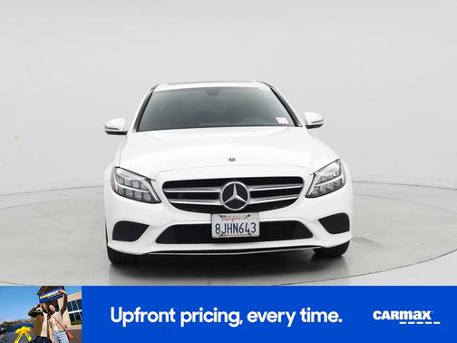 White 2019 Mercedes-Benz C-Class