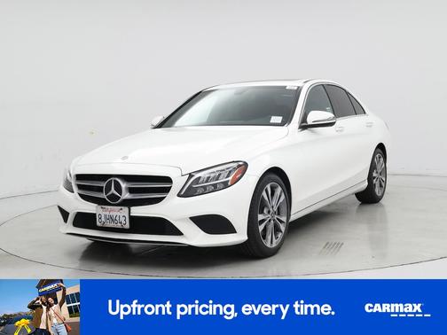 White 2019 Mercedes-Benz C-Class