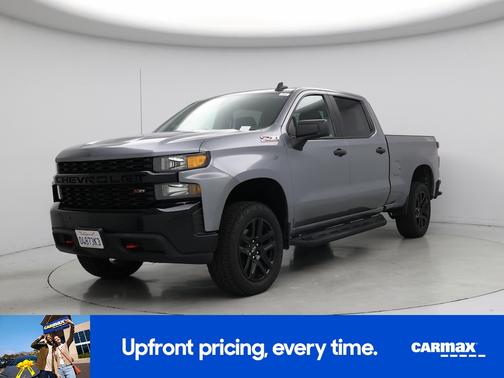 Gray 2021 Chevrolet Silverado 1500 Custom Trail Boss