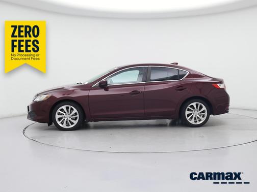 Burgundy 2016 Acura ILX