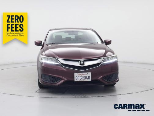 Burgundy 2016 Acura ILX