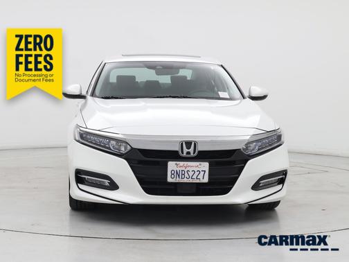 White 2019 Honda Accord Hybrid EX-L